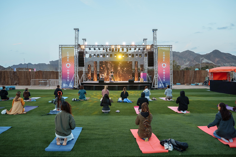 COREUNITY Festival in the Hatta Mountains